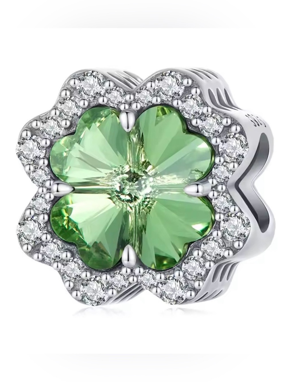 New S925 4 leaf clover pandora style charm